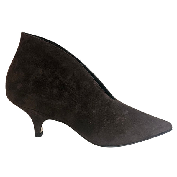 Prosperine, Stiefelette in braunem Wildleder