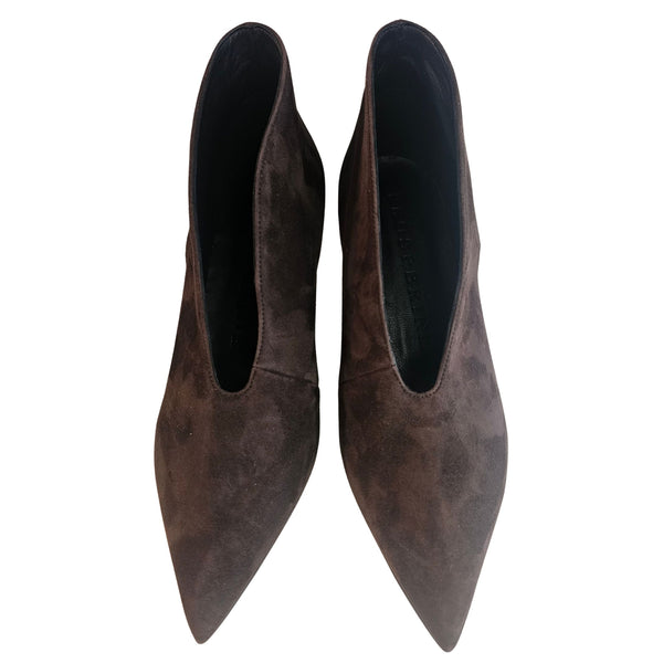 Prosperine, Stiefelette in braunem Wildleder