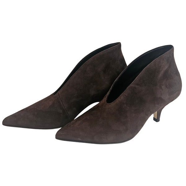 Prosperine, Stiefelette in braunem Wildleder