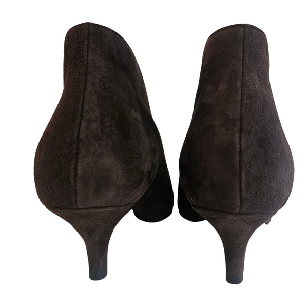 Prosperine, Stiefelette in braunem Wildleder