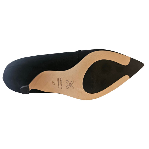 Prosperine, Stiefelette in schwarzem Wildleder