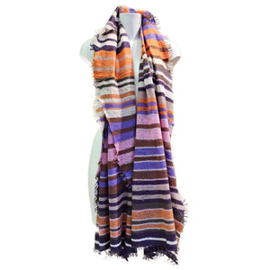 Pur Schoen, Cashmere Schal in Rainbow Multi 2