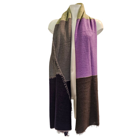 Pur Schoen, Cashmere Schal, Miss Patch Blackberry