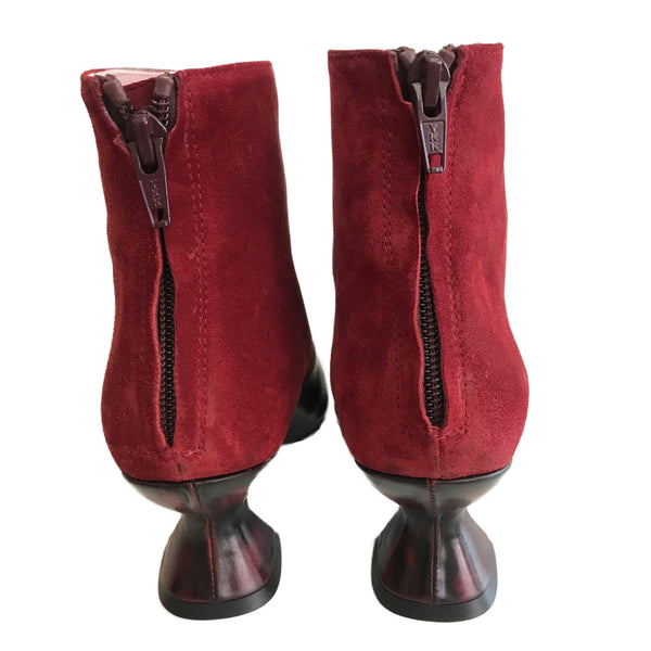 RAS, Berry, formschöne Stiefelette im Materialmix