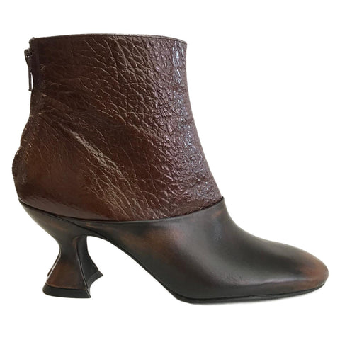 RAS, Brandy, formschöne Stiefelette im Materialmix