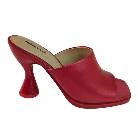 Lola Cruz, rote Pantolette