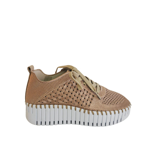 Ilse Jacobsen, Schnürschuh in Cognac