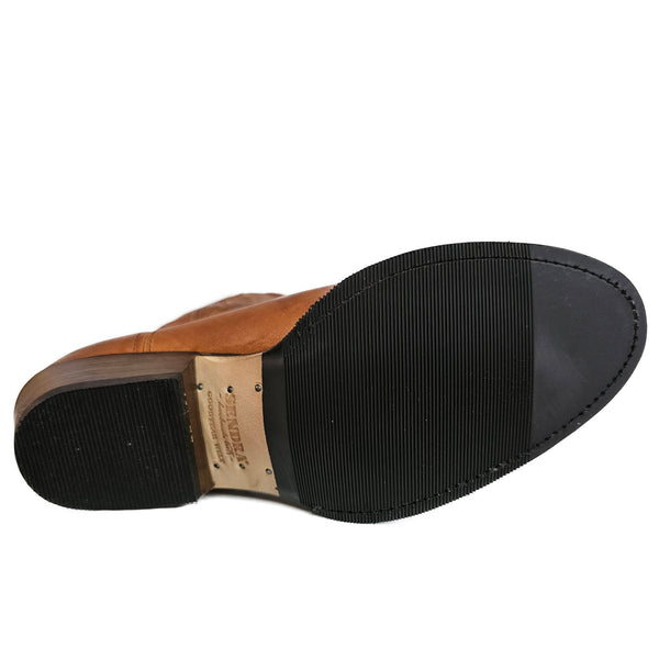 Sendra, hangearbeiteter Cowboystiefel in Cognac
