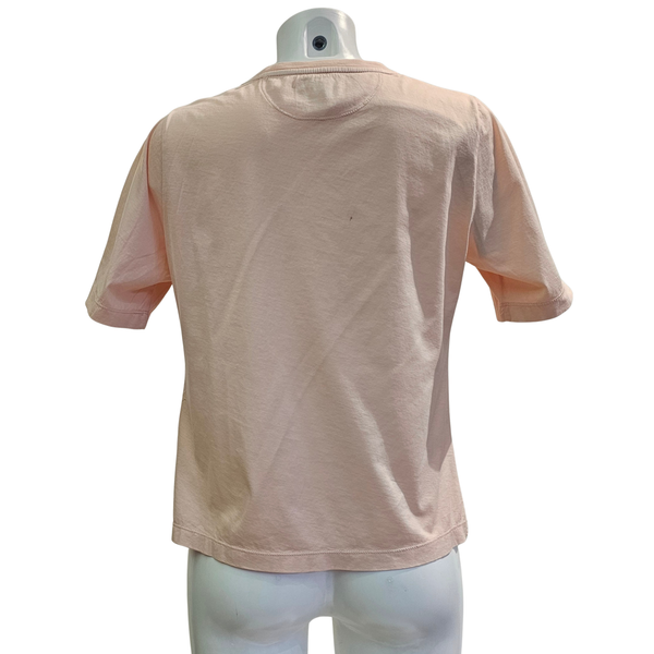 European Culture, T-Shirt mit Schleife in Apríco