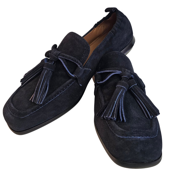 Homers, Loafer aus Wildleder dunkelblau