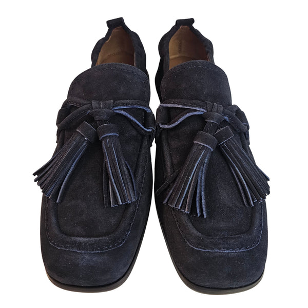 Homers, Loafer aus Wildleder dunkelblau