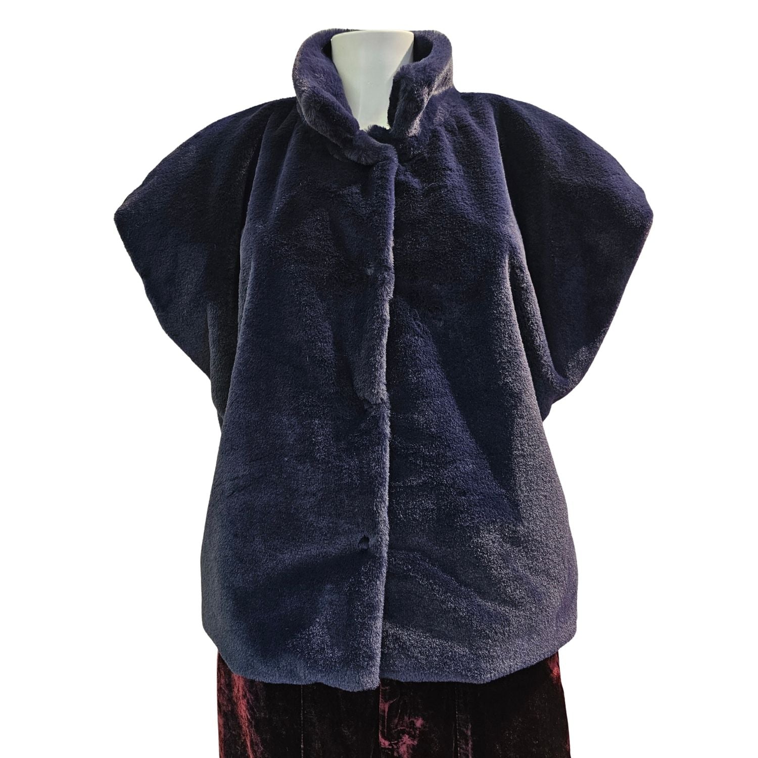 European Culture, lockere Weste mit angeschnittenem Arm