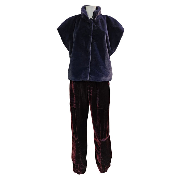 European Culture, lockere Weste mit angeschnittenem Arm