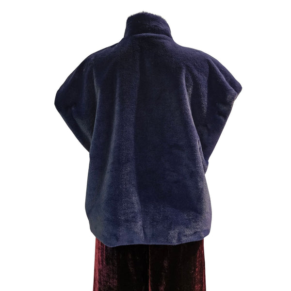 European Culture, lockere Weste mit angeschnittenem Arm