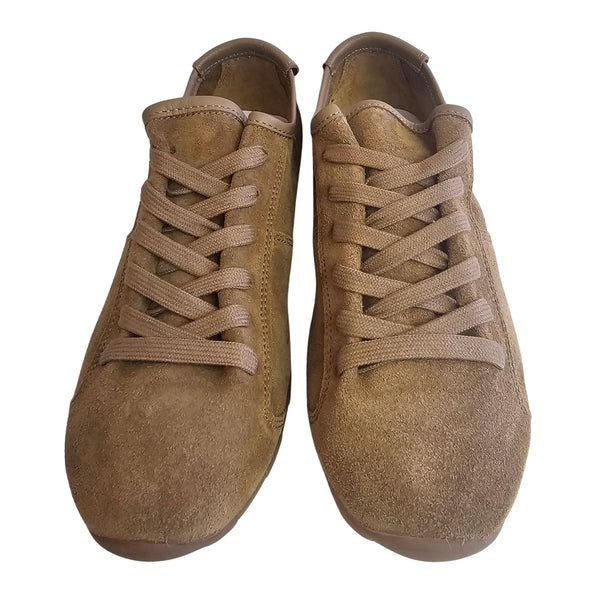 Stokton, Wildleder Sommersneaker in Cognac