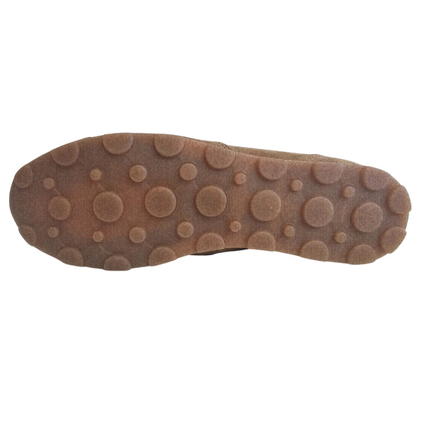 Stokton, Wildleder Sommersneaker in Cognac