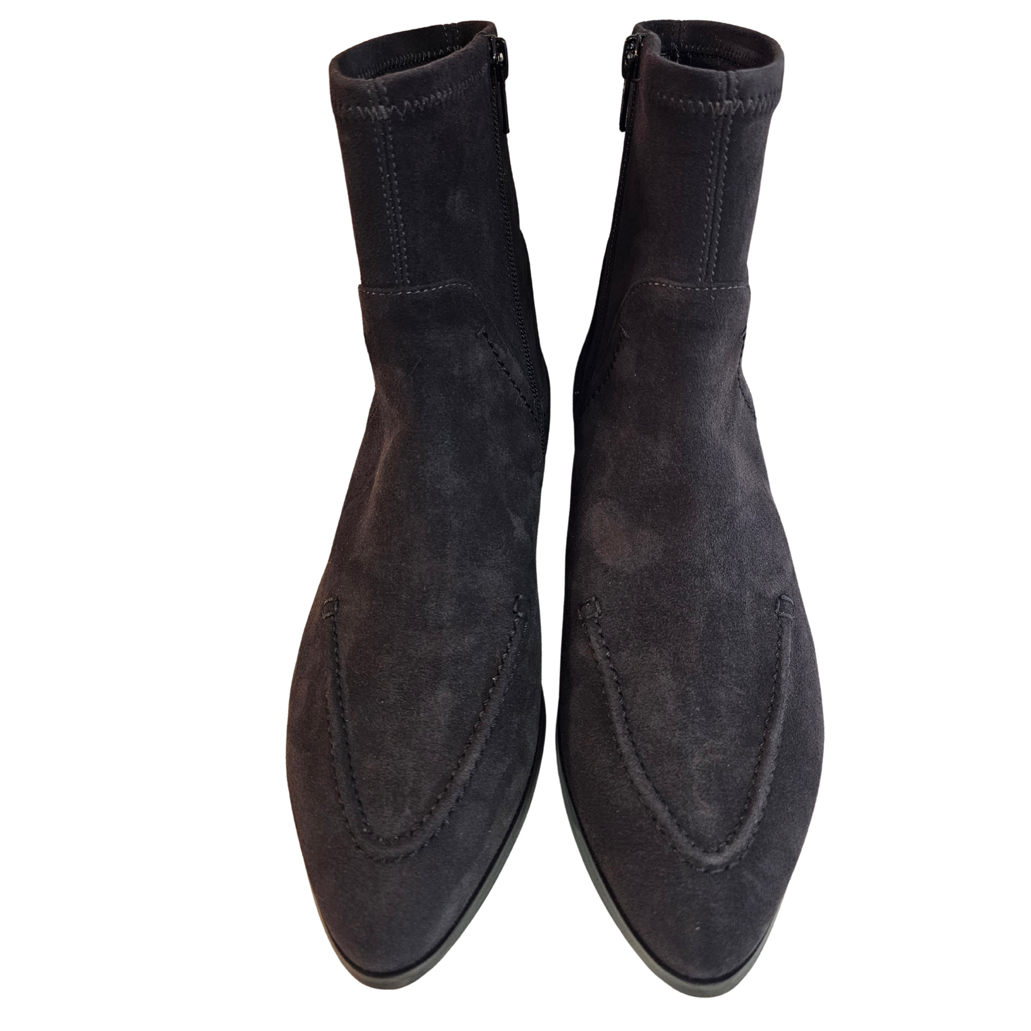 Truman´s, flache Wildleder Stiefelette in Grau