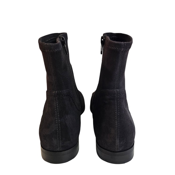 Truman´s, flache Wildleder Stiefelette in Grau