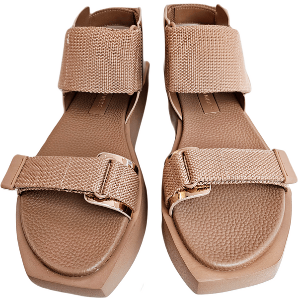 United Nude, WALO, Rosegold,Plateausandalette