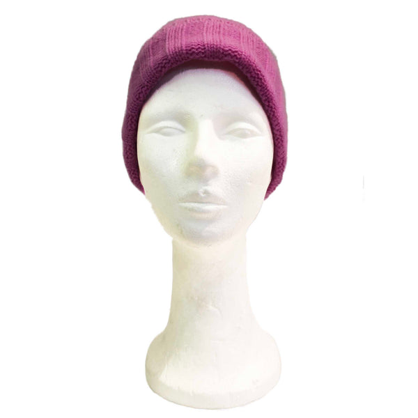 Vanisé, CICLAMINO, Cashmere-Strickmütze in Pink