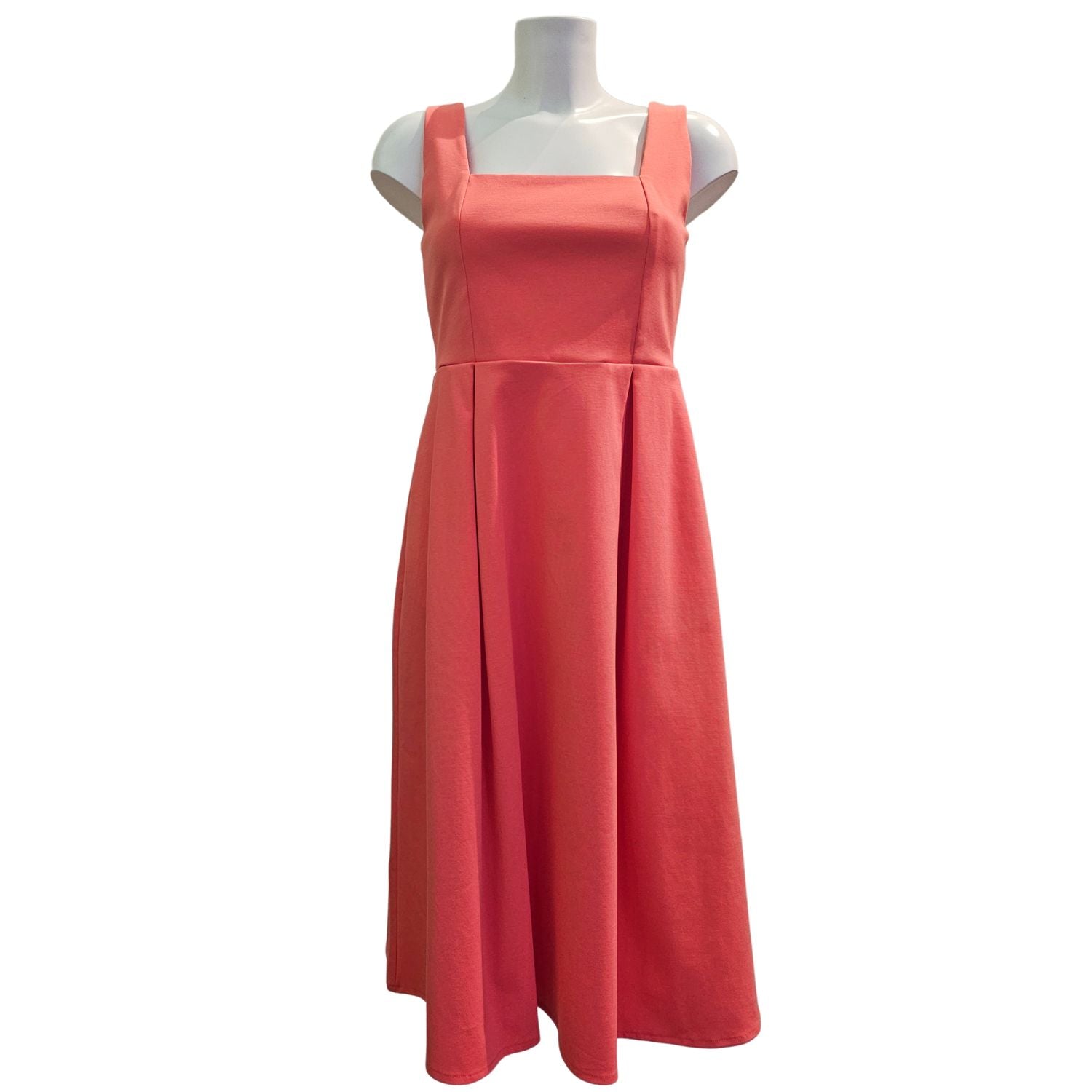 Vicario Cinque, AURORA, Trägerkleid in Koralle