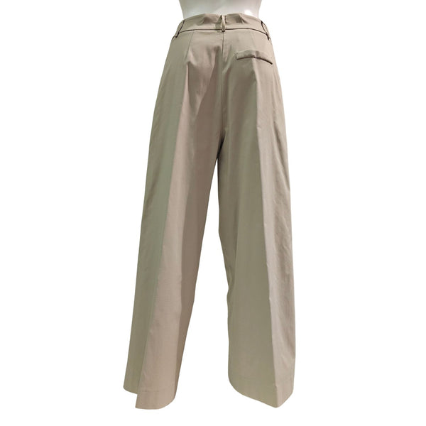 Vicario Cinque, Palisa, Bundfaltenhose in Beige