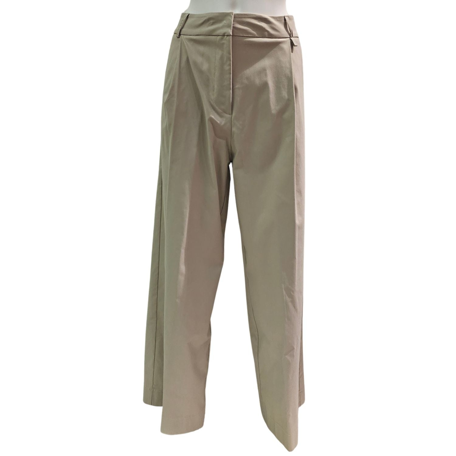 Vicario Cinque, Palisa, Bundfaltenhose in Beige