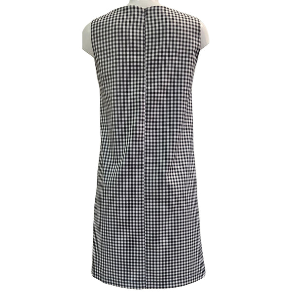 Vicario Cinque, Etuikleid ADORINA in Schwarz/Weiß