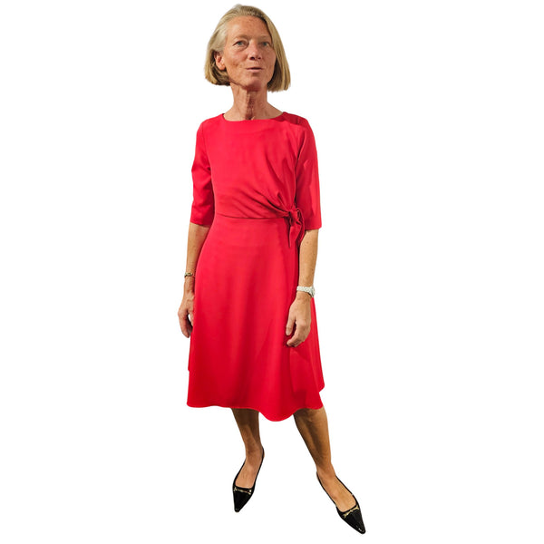 Vicario Cinque, Kleid ALENA in Rot