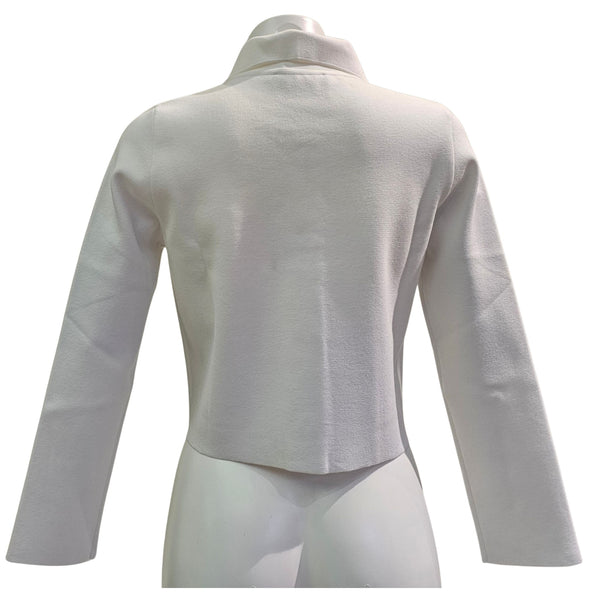 Vicario Cinque, MIRNA, Kurzstrickjacke in Offwhite
