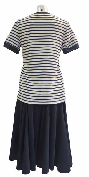 Vicario Cinque, T-Shirt mit Streifen