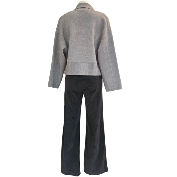 Vicario Cinque, MILICA, Strickjacke in Grau