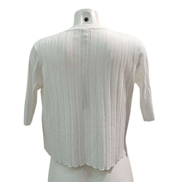 Vicario Cinque, MARISTELLA, Bolero-Jäckchen in Weiß