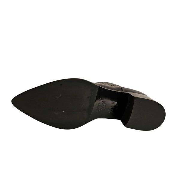 Giampaolo Viozzi, Stiefelette spitz in schwarz