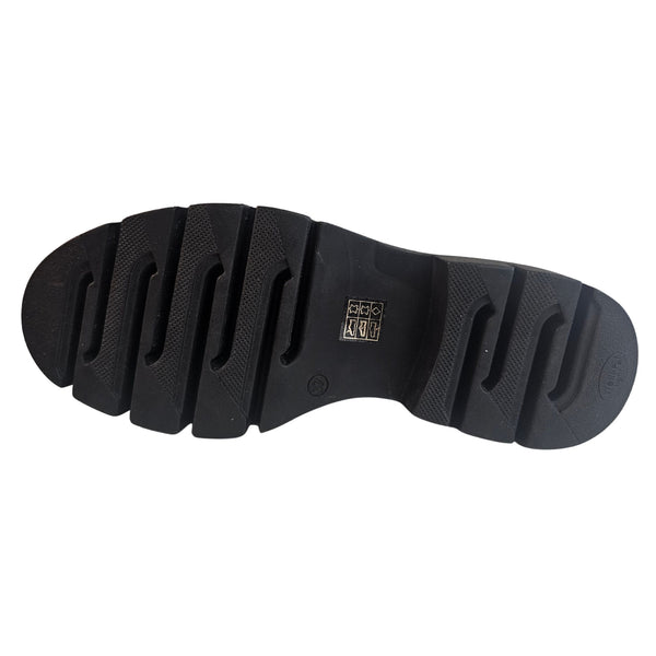 Weekend, Fell-Schnürschuh in Schwarz