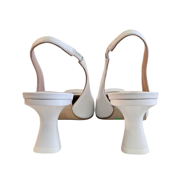 ZINDA, Slingback in Weiß