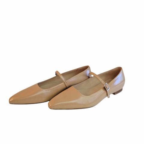 Zinda, Riemchenschuh in Beige