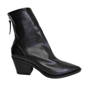 Halmanera, elegante Cowboystiefelette in Schwarz