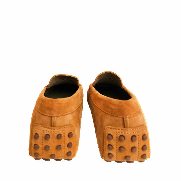 Milliways, Wildleder-Slipper in Orange