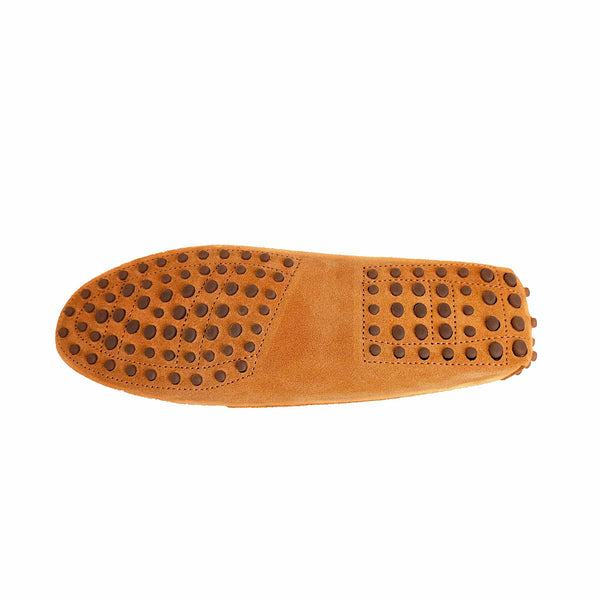 Milliways, Wildleder-Slipper in Orange
