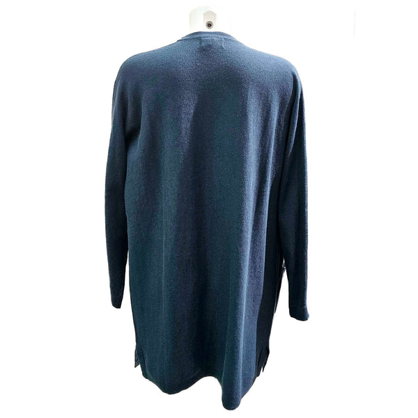 N.O.K., Cardigan in Petrol