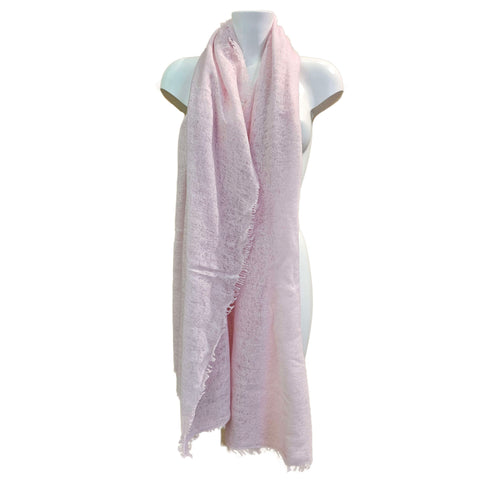 Pur Schoen, Cashmere Schal in Hellrosé