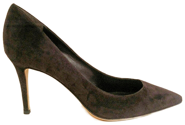 Fabio Rusconi, Nataly, Pumps aus Wildleder in Aubergine