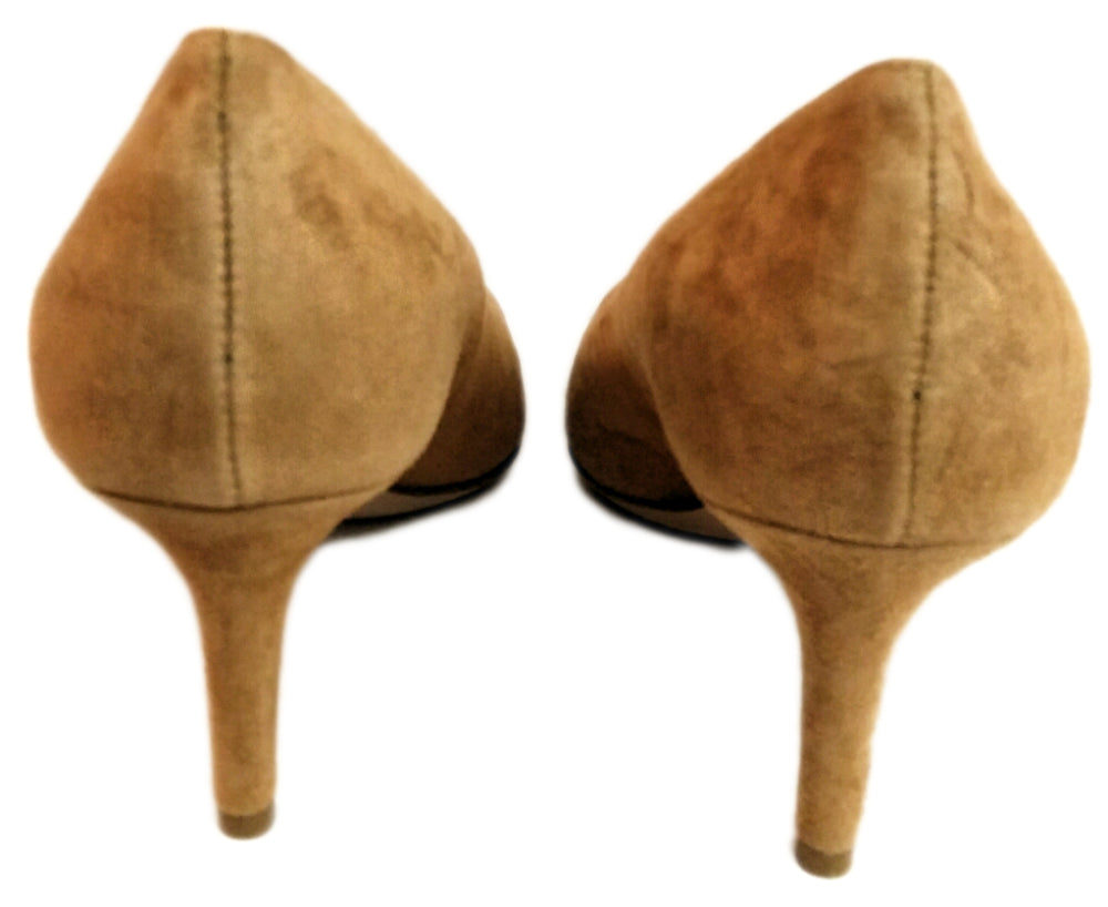 Fabio Rusconi, Milli, cognacbrauner Pumps aus Wildleder – Schuhe