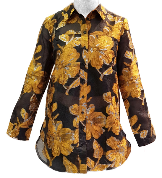 Just Female, Maison Shirt mit floralem Muster