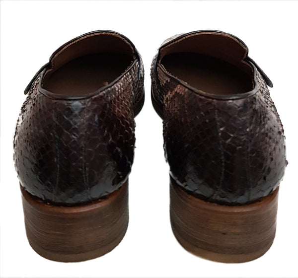 Cordwainer, naturfarbener Loafer rahmengenäht