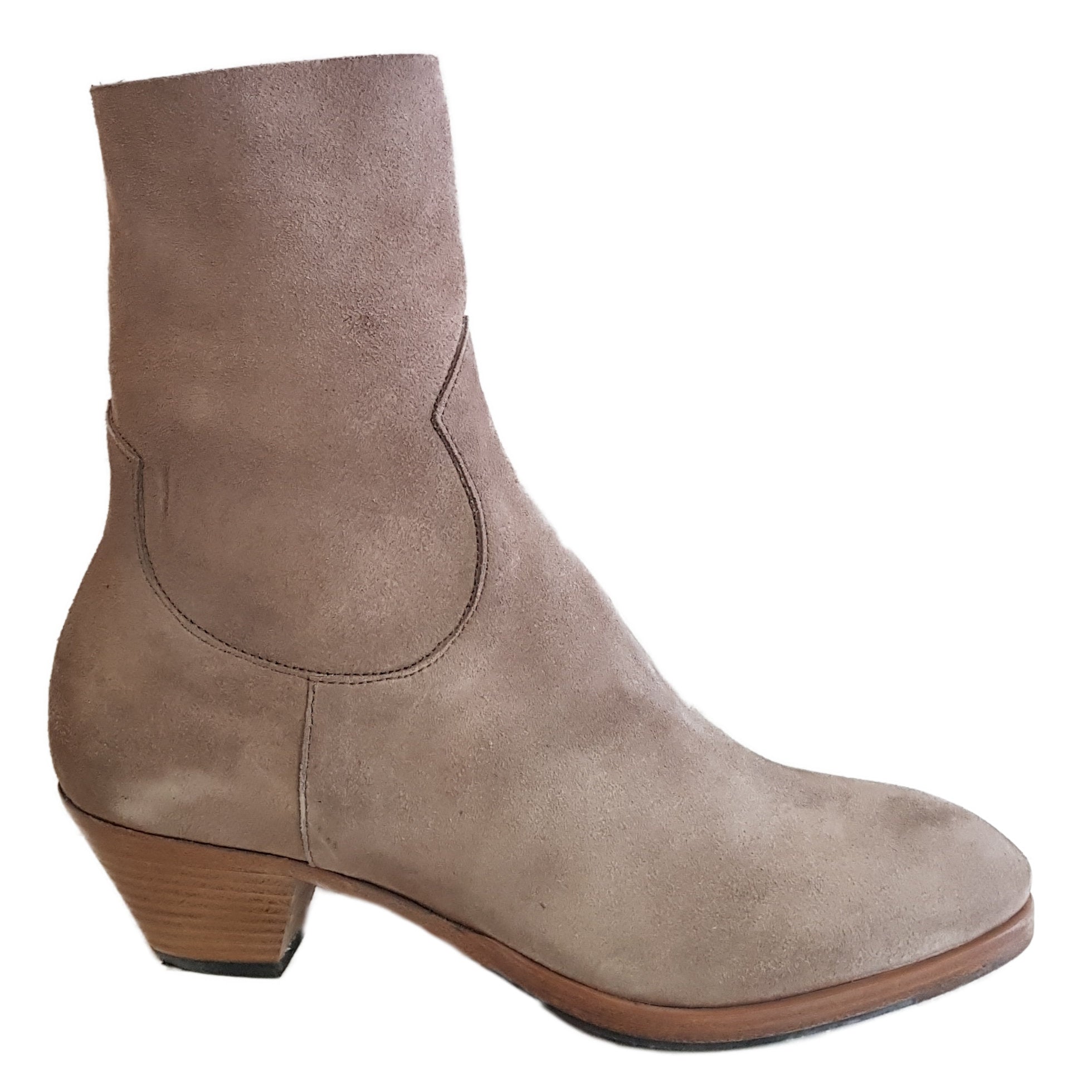 Ghost, taupefarbene Stiefelette aus Wildleder  Medium 1 von 5