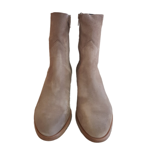 Ghost, taupefarbene Stiefelette aus Wildleder