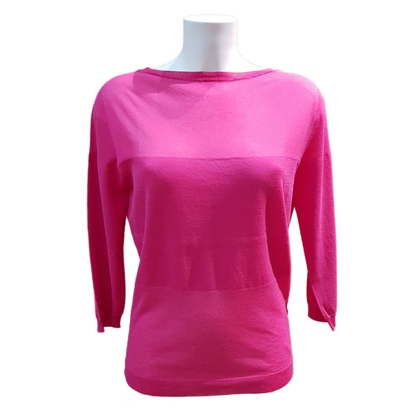 Tabaroni, Baumwoll-Pullover in Pink