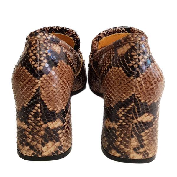 Mara Bini, Loafer in Snake-Print